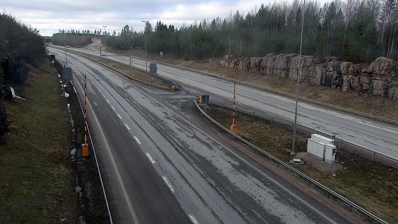 Weather Camera Image Road 1 Lohja, Tervakorpi, puomi länsi, Lohja, Uusimaa