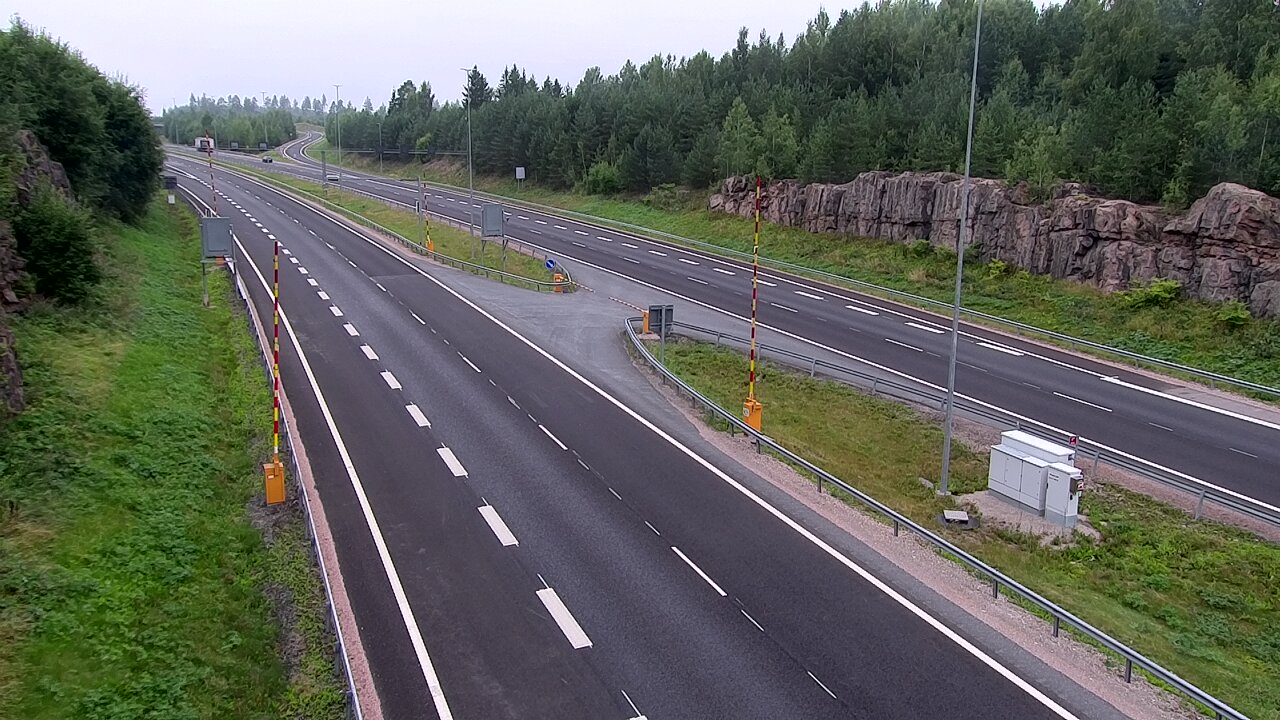 Weather Camera Image Väg 1 Lojo, Tervakorpi, puomi länsi, Lohja, Uusimaa