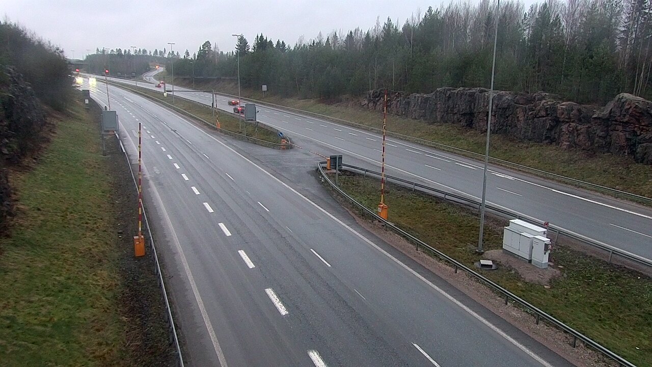 Weather Camera Image Väg 1 Lojo, Tervakorpi, puomi länsi, Lohja, Uusimaa