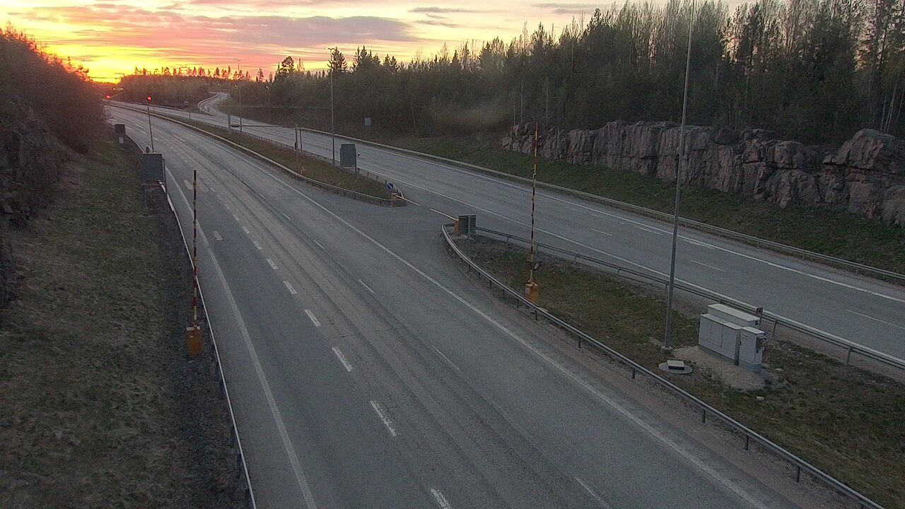 Weather Camera Image Road 1 Lohja, Tervakorpi, puomi länsi, Lohja, Uusimaa