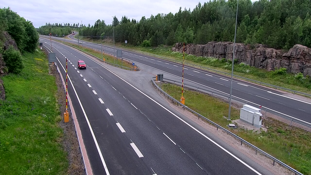Weather Camera Image Road 1 Lohja, Tervakorpi, puomi länsi, Lohja, Uusimaa