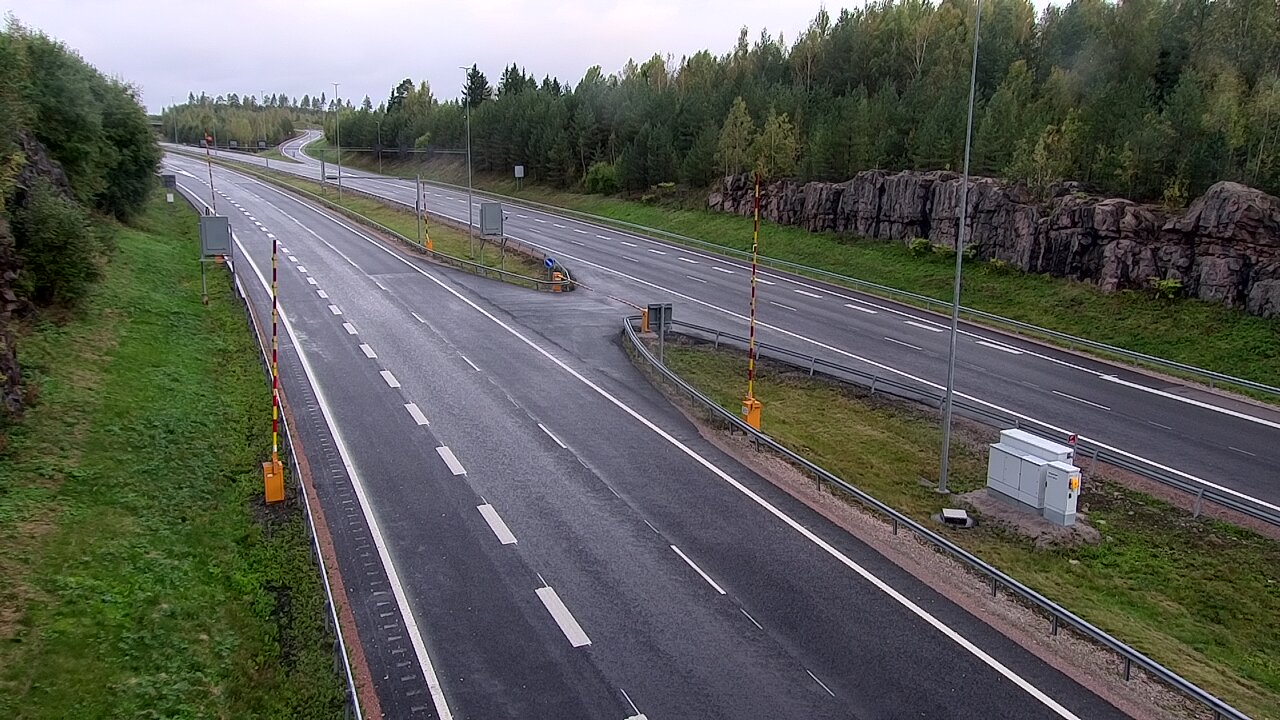 Weather Camera Image Road 1 Lohja, Tervakorpi, puomi länsi, Lohja, Uusimaa
