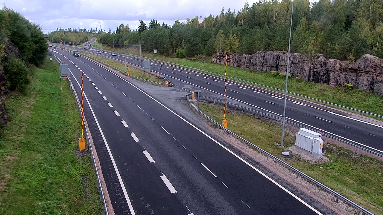 Weather Camera Image Road 1 Lohja, Tervakorpi, puomi länsi, Lohja, Uusimaa