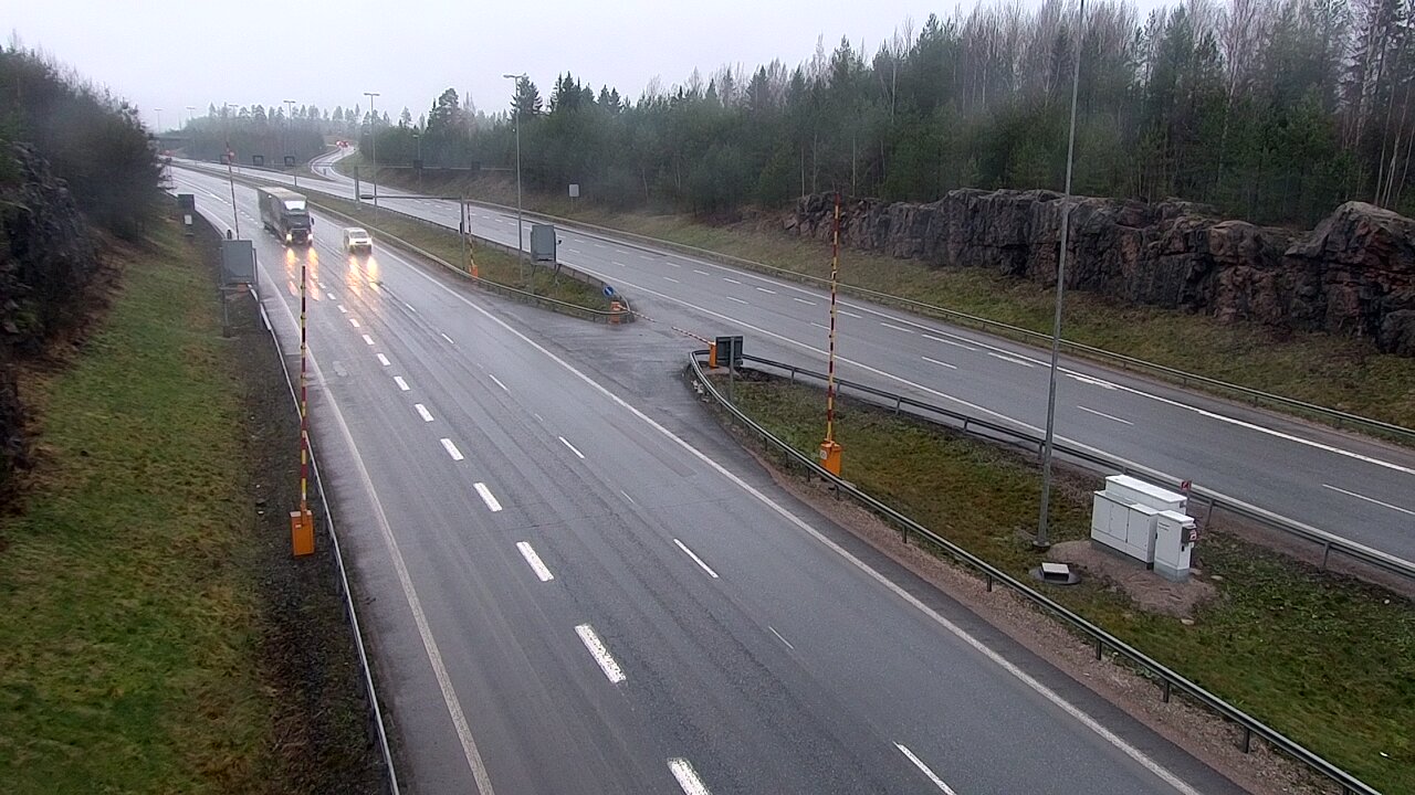 Weather Camera Image Road 1 Lohja, Tervakorpi, puomi länsi, Lohja, Uusimaa