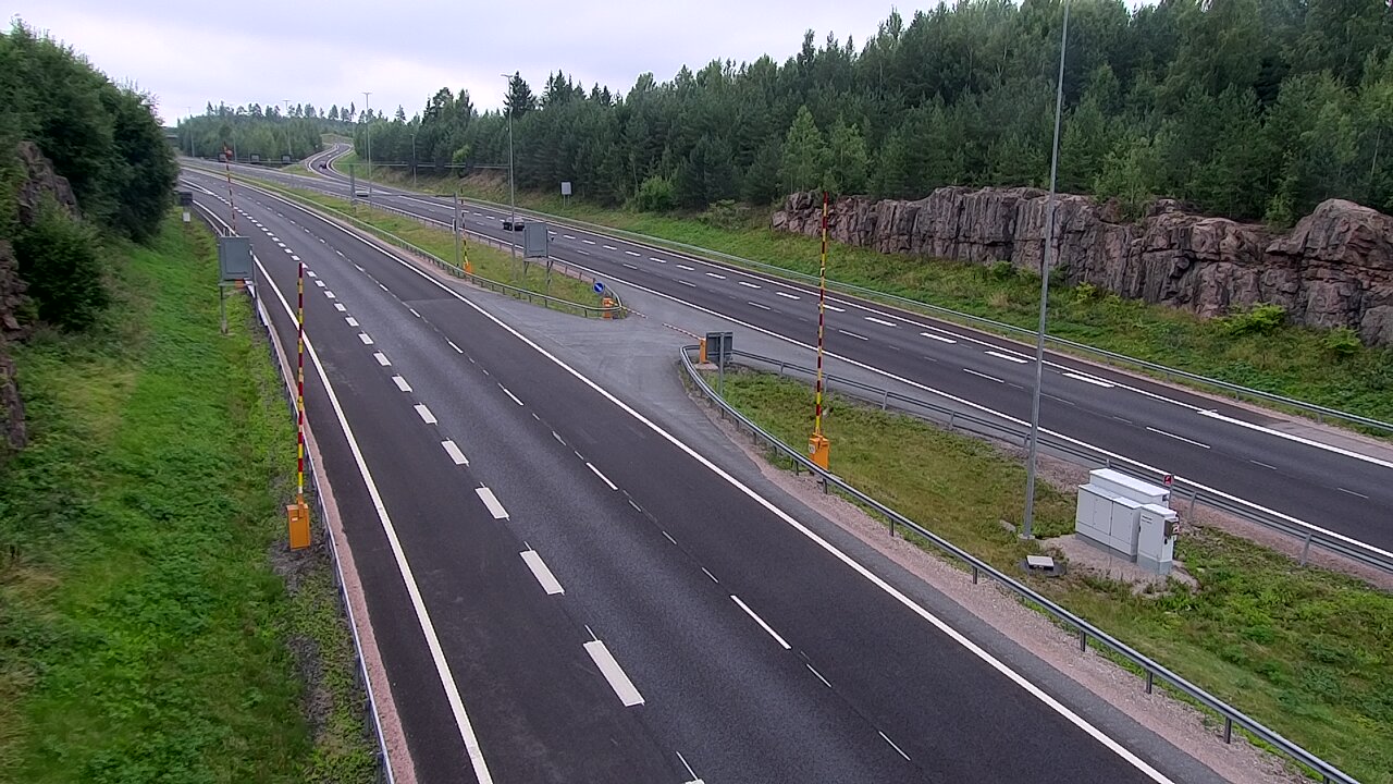 Weather Camera Image Väg 1 Lojo, Tervakorpi, puomi länsi, Lohja, Uusimaa