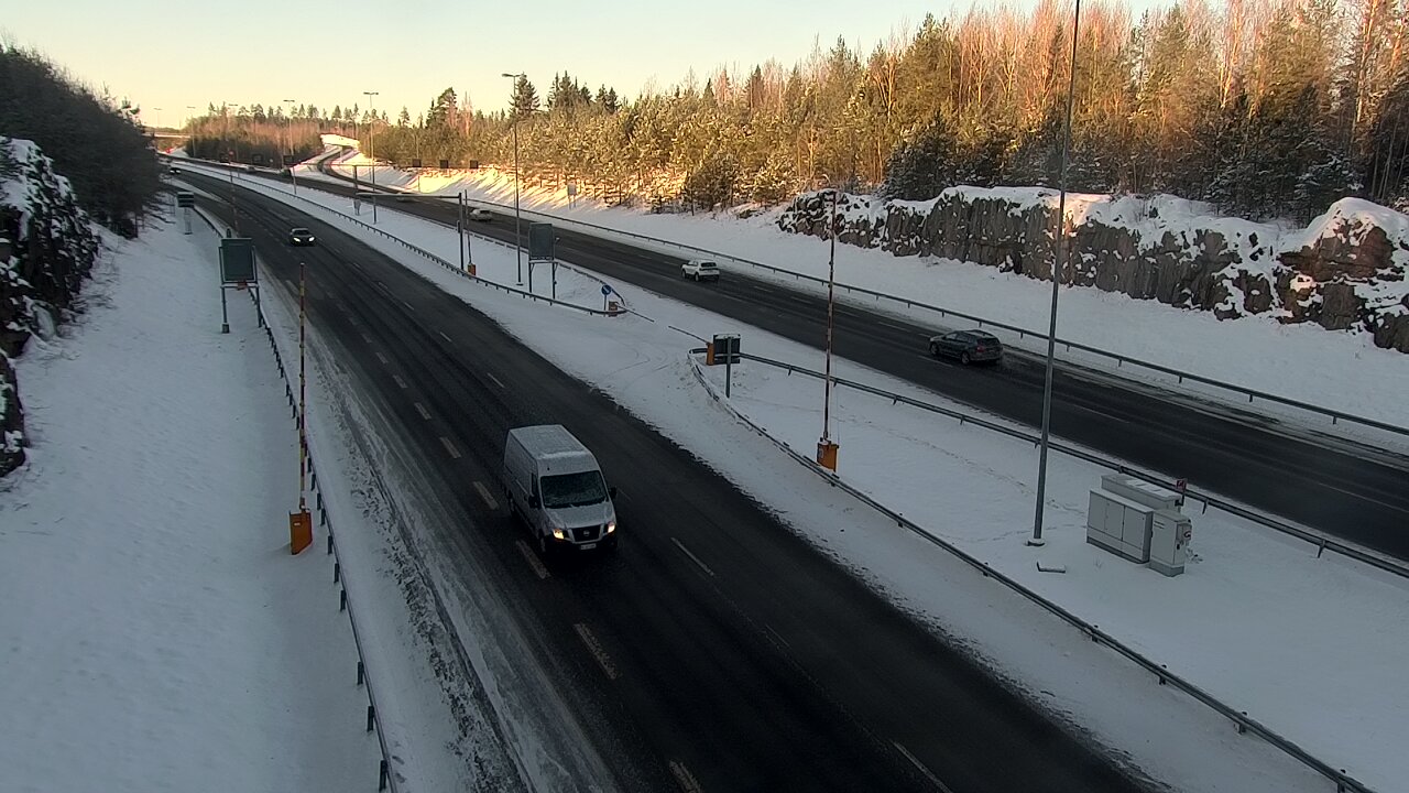 Weather Camera Image Road 1 Lohja, Tervakorpi, puomi länsi, Lohja, Uusimaa