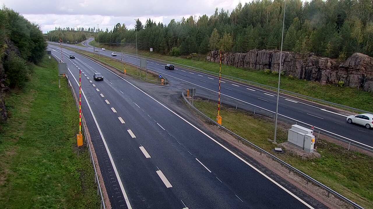 Weather Camera Image Road 1 Lohja, Tervakorpi, puomi länsi, Lohja, Uusimaa