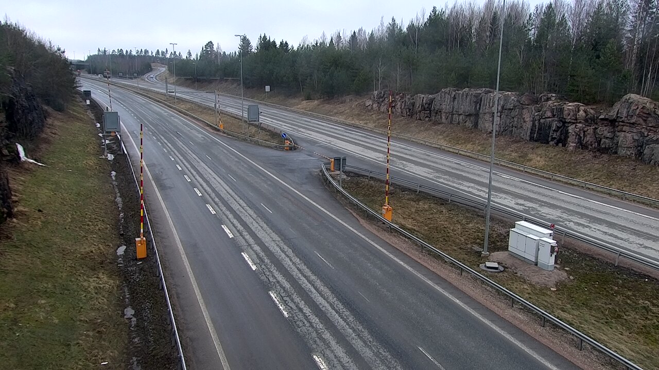 Weather Camera Image Road 1 Lohja, Tervakorpi, puomi länsi, Lohja, Uusimaa