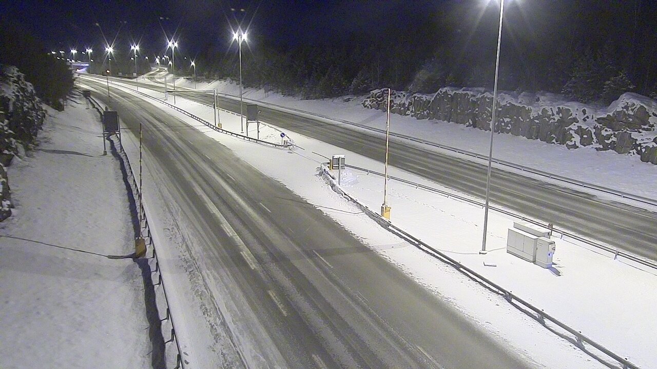 Kelikamerat Kuva Tie 1 Lohja, Tervakorpi, puomi länsi, Lohja, Uusimaa