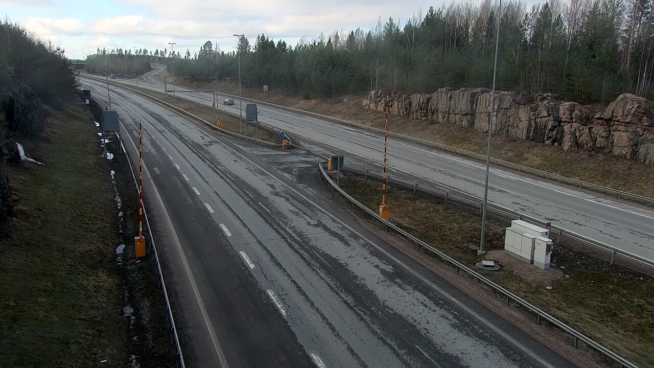 Weather Camera Image Road 1 Lohja, Tervakorpi, puomi länsi, Lohja, Uusimaa
