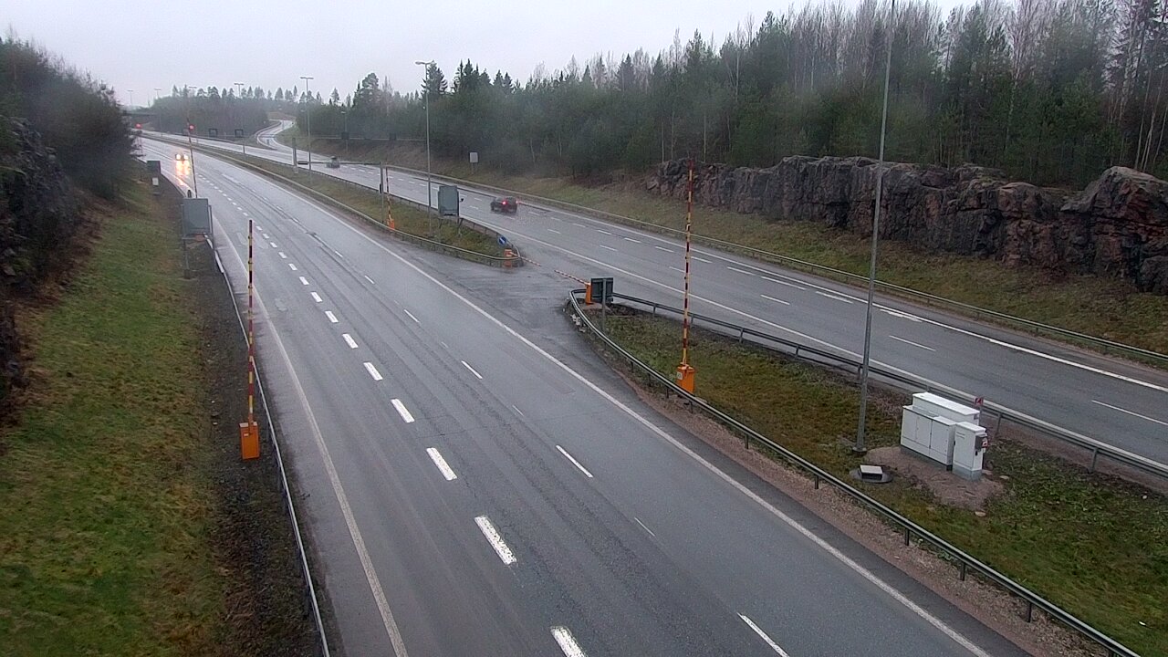 Weather Camera Image Road 1 Lohja, Tervakorpi, puomi länsi, Lohja, Uusimaa