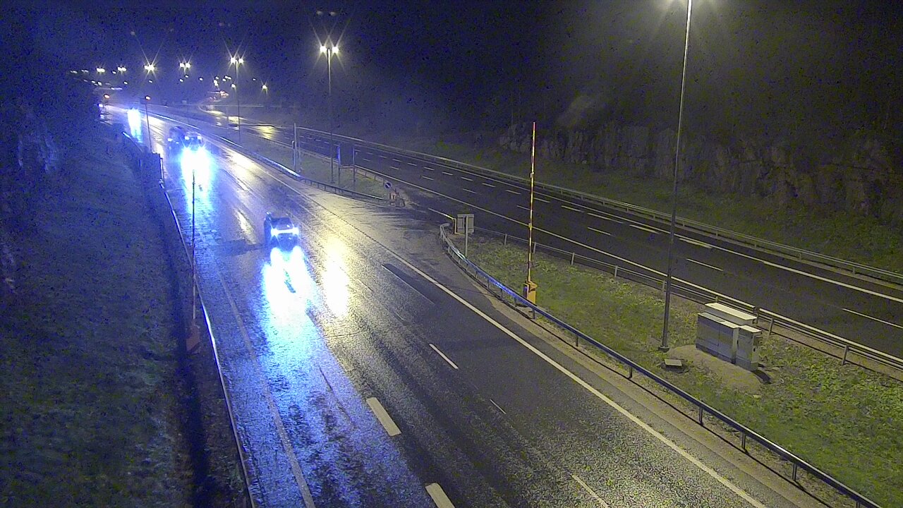 Kelikamerat Kuva Tie 1 Lohja, Tervakorpi, puomi länsi, Lohja, Uusimaa