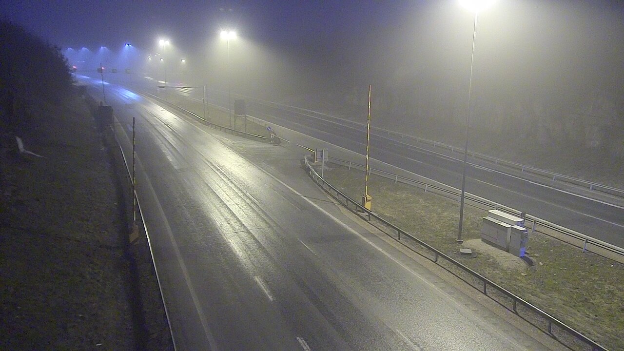 Kelikamerat Kuva Tie 1 Lohja, Tervakorpi, puomi länsi, Lohja, Uusimaa