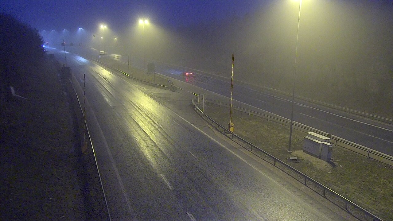 Kelikamerat Kuva Tie 1 Lohja, Tervakorpi, puomi länsi, Lohja, Uusimaa