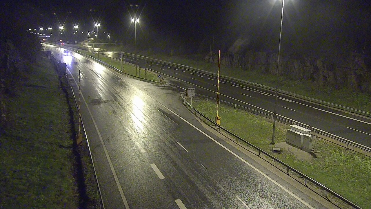 Kelikamerat Kuva Tie 1 Lohja, Tervakorpi, puomi länsi, Lohja, Uusimaa