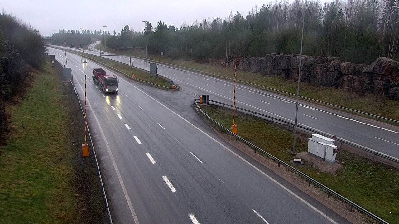 Weather Camera Image Road 1 Lohja, Tervakorpi, puomi länsi, Lohja, Uusimaa