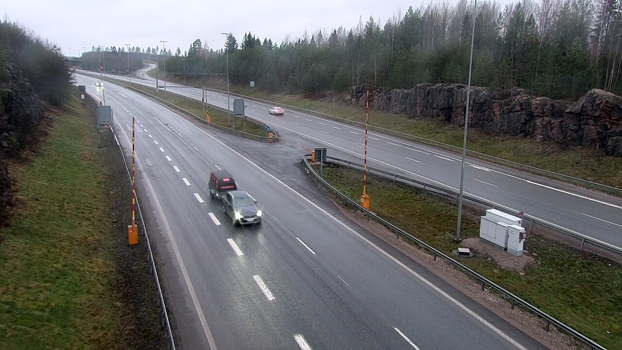 Weather Camera Image Väg 1 Lojo, Tervakorpi, puomi länsi, Lohja, Uusimaa