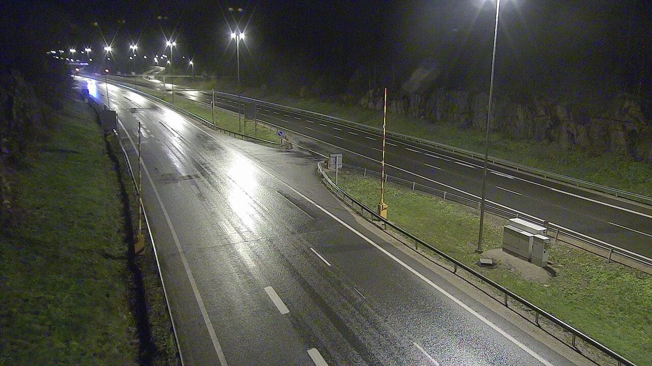 Kelikamerat Kuva Tie 1 Lohja, Tervakorpi, puomi länsi, Lohja, Uusimaa