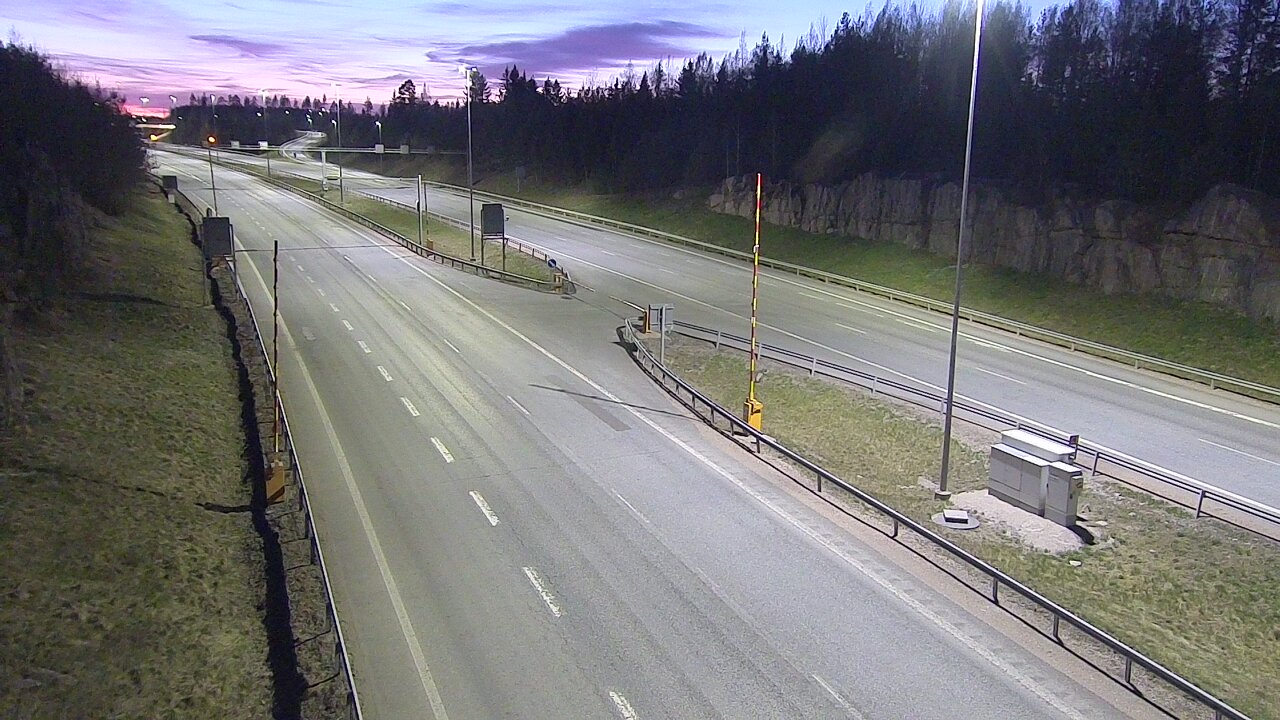 Weather Camera Image Road 1 Lohja, Tervakorpi, puomi länsi, Lohja, Uusimaa