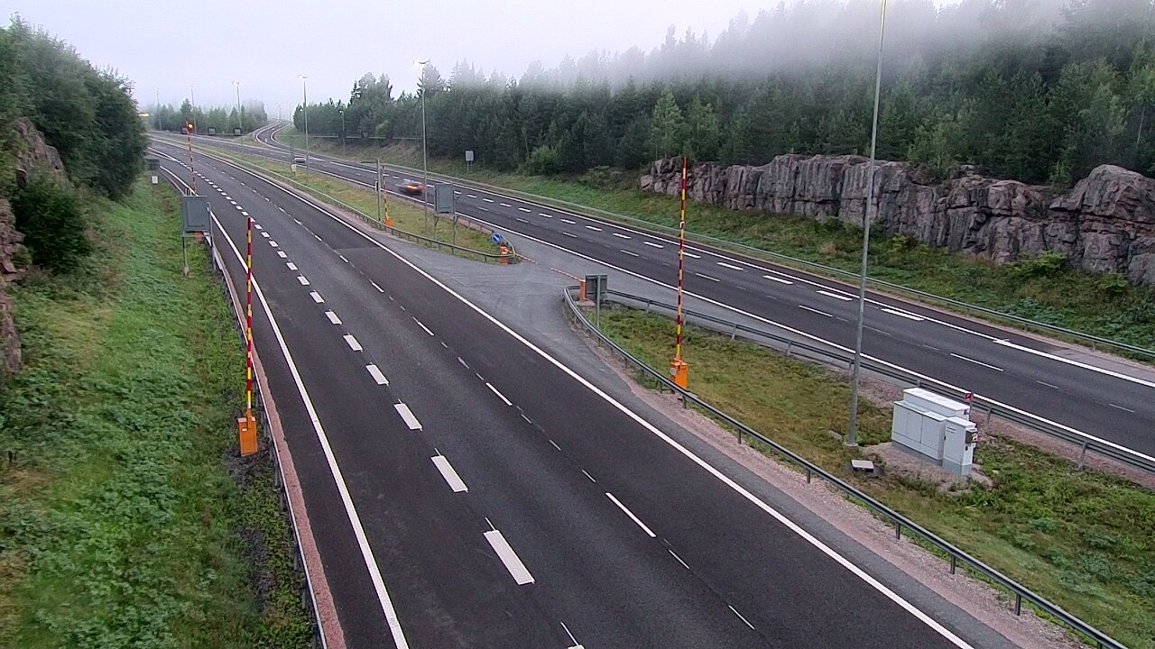 Weather Camera Image Road 1 Lohja, Tervakorpi, puomi länsi, Lohja, Uusimaa