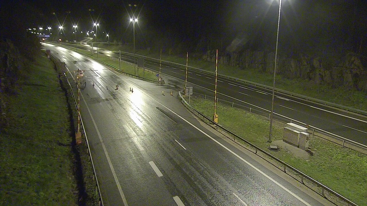 Kelikamerat Kuva Tie 1 Lohja, Tervakorpi, puomi länsi, Lohja, Uusimaa