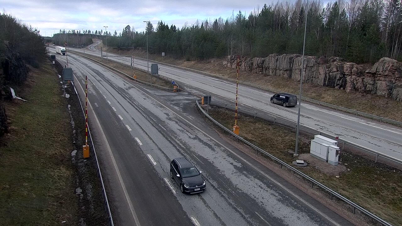 Weather Camera Image Road 1 Lohja, Tervakorpi, puomi länsi, Lohja, Uusimaa