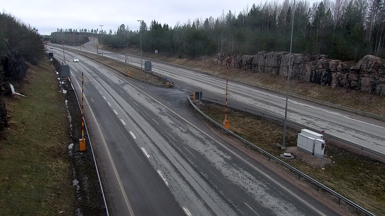 Weather Camera Image Road 1 Lohja, Tervakorpi, puomi länsi, Lohja, Uusimaa