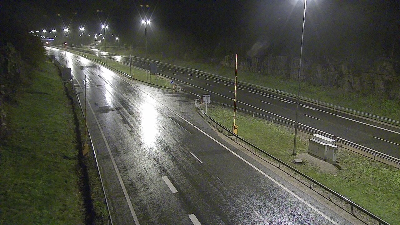 Kelikamerat Kuva Tie 1 Lohja, Tervakorpi, puomi länsi, Lohja, Uusimaa