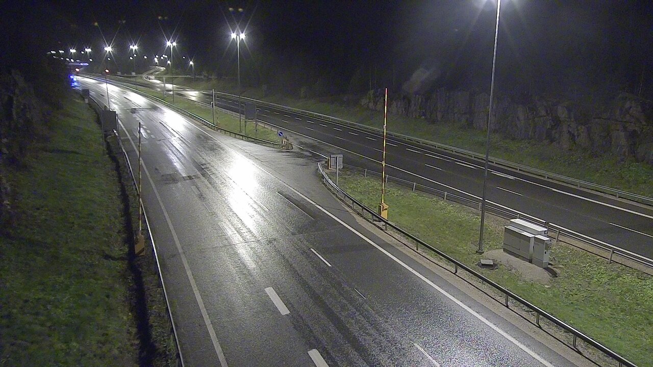 Kelikamerat Kuva Tie 1 Lohja, Tervakorpi, puomi länsi, Lohja, Uusimaa