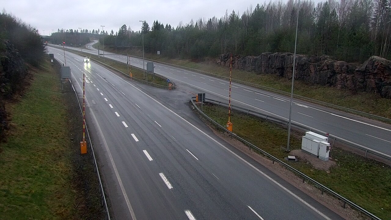 Weather Camera Image Väg 1 Lojo, Tervakorpi, puomi länsi, Lohja, Uusimaa