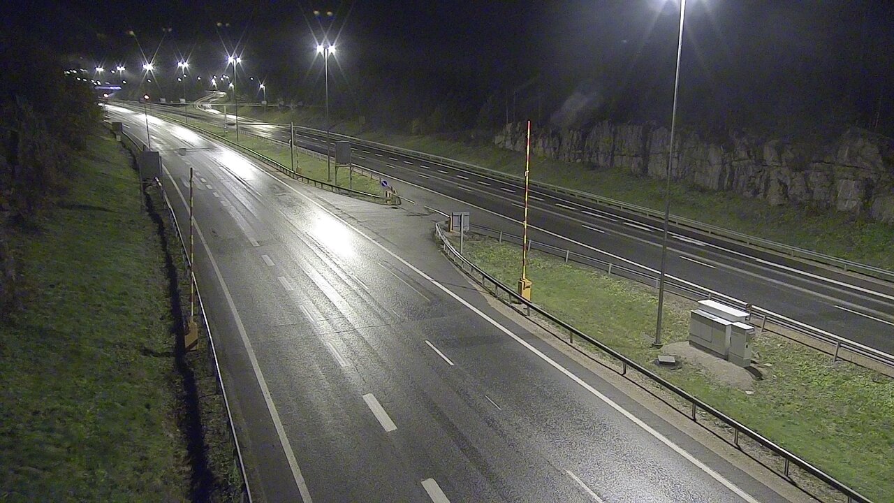 Kelikamerat Kuva Tie 1 Lohja, Tervakorpi, puomi länsi, Lohja, Uusimaa