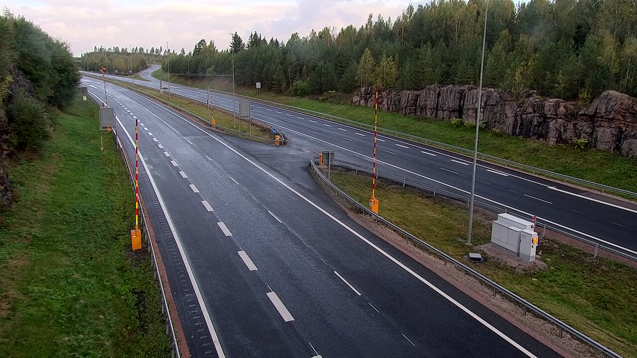 Weather Camera Image Road 1 Lohja, Tervakorpi, puomi länsi, Lohja, Uusimaa