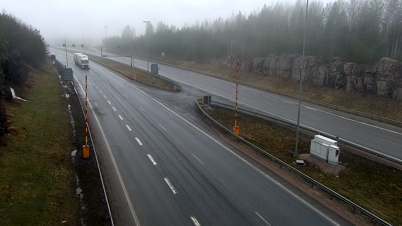 Weather Camera Image Road 1 Lohja, Tervakorpi, puomi länsi, Lohja, Uusimaa