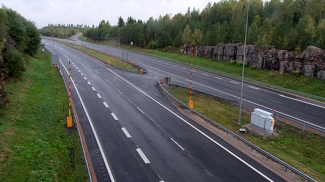 Weather Camera Image Road 1 Lohja, Tervakorpi, puomi länsi, Lohja, Uusimaa