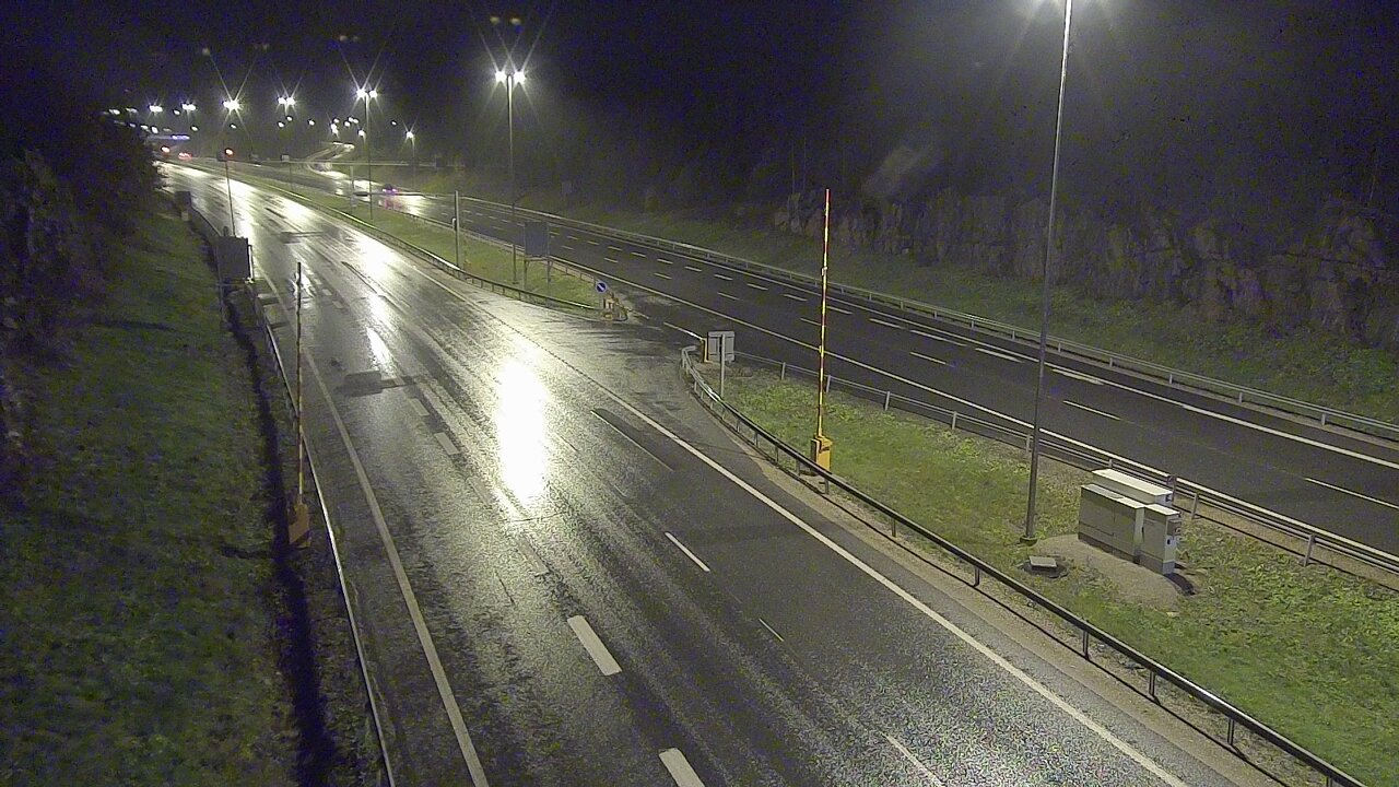 Kelikamerat Kuva Tie 1 Lohja, Tervakorpi, puomi länsi, Lohja, Uusimaa