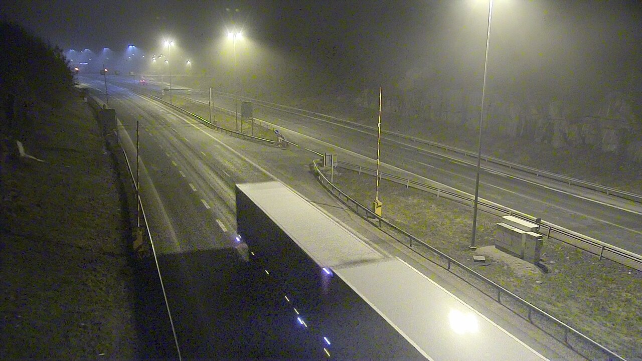 Kelikamerat Kuva Tie 1 Lohja, Tervakorpi, puomi länsi, Lohja, Uusimaa