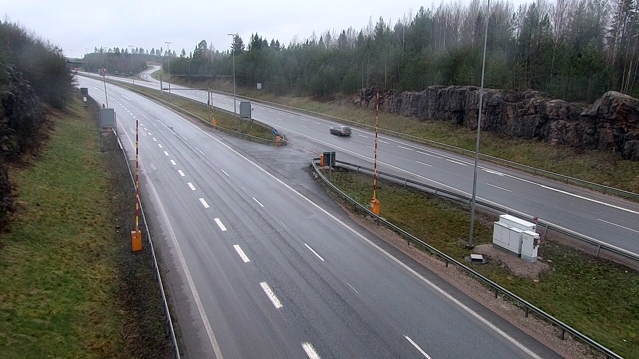 Weather Camera Image Road 1 Lohja, Tervakorpi, puomi länsi, Lohja, Uusimaa