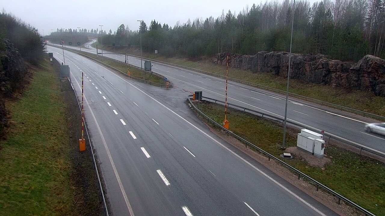Weather Camera Image Road 1 Lohja, Tervakorpi, puomi länsi, Lohja, Uusimaa