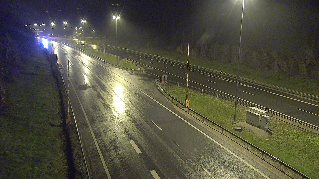 Kelikamerat Kuva Tie 1 Lohja, Tervakorpi, puomi länsi, Lohja, Uusimaa