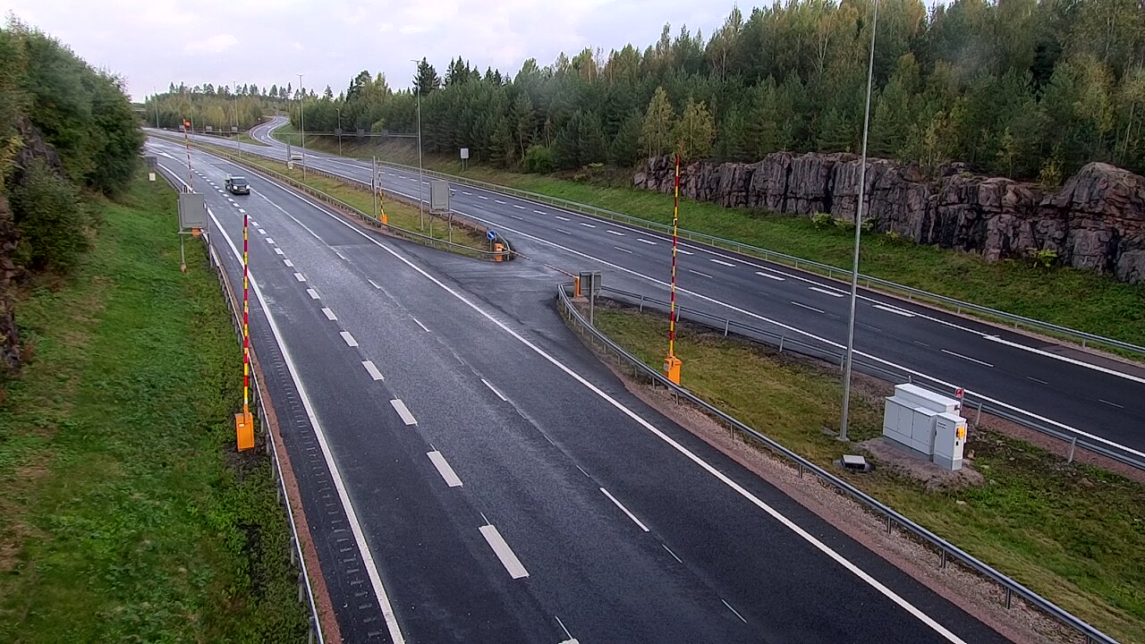 Weather Camera Image Road 1 Lohja, Tervakorpi, puomi länsi, Lohja, Uusimaa