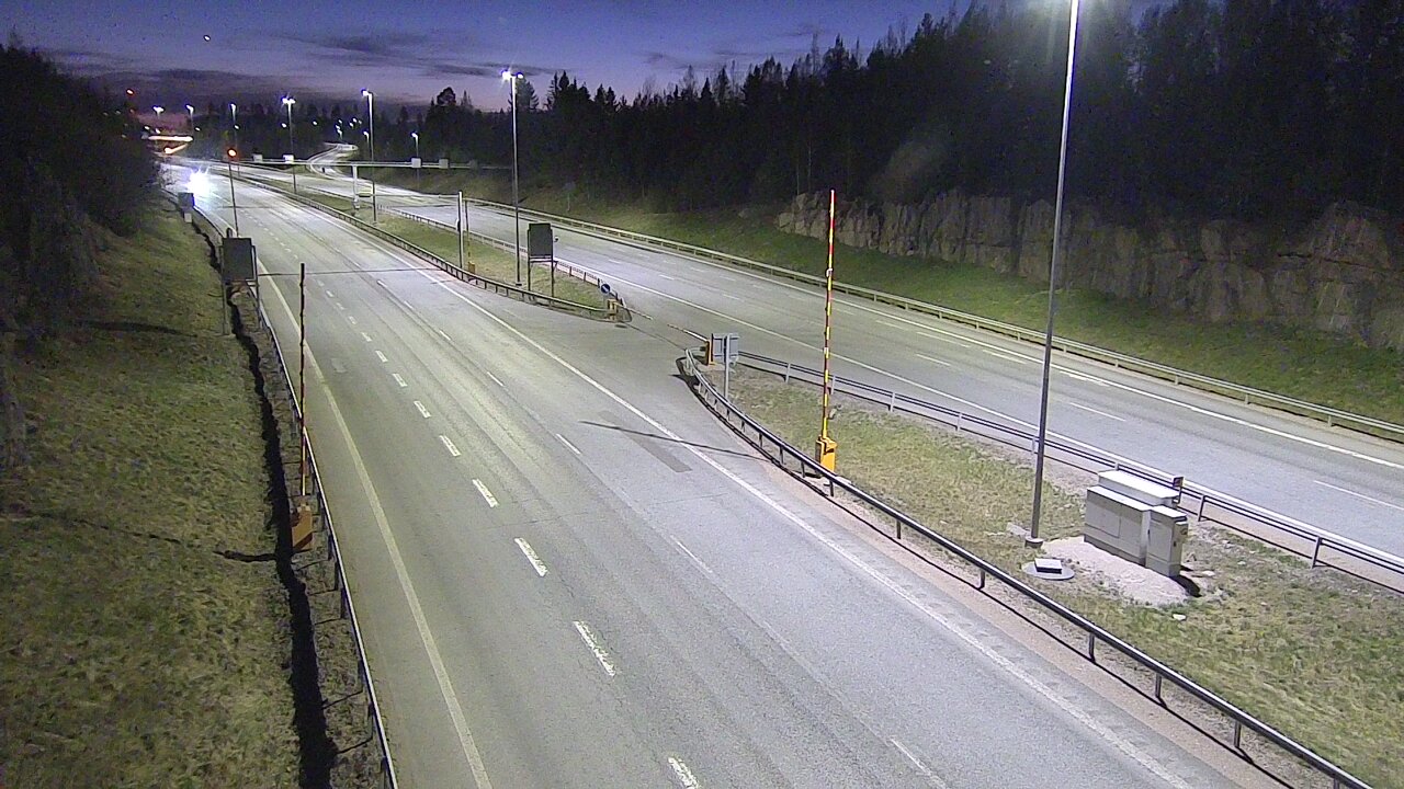 Weather Camera Image Road 1 Lohja, Tervakorpi, puomi länsi, Lohja, Uusimaa