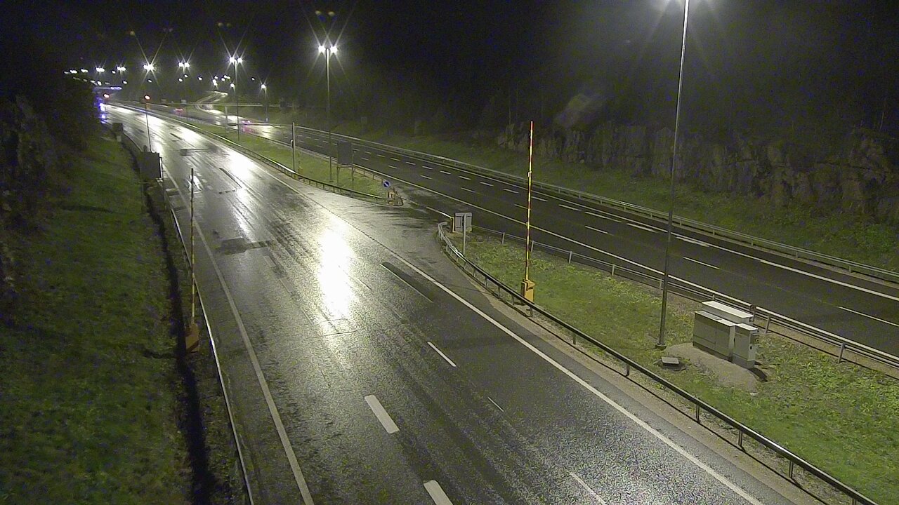 Kelikamerat Kuva Tie 1 Lohja, Tervakorpi, puomi länsi, Lohja, Uusimaa