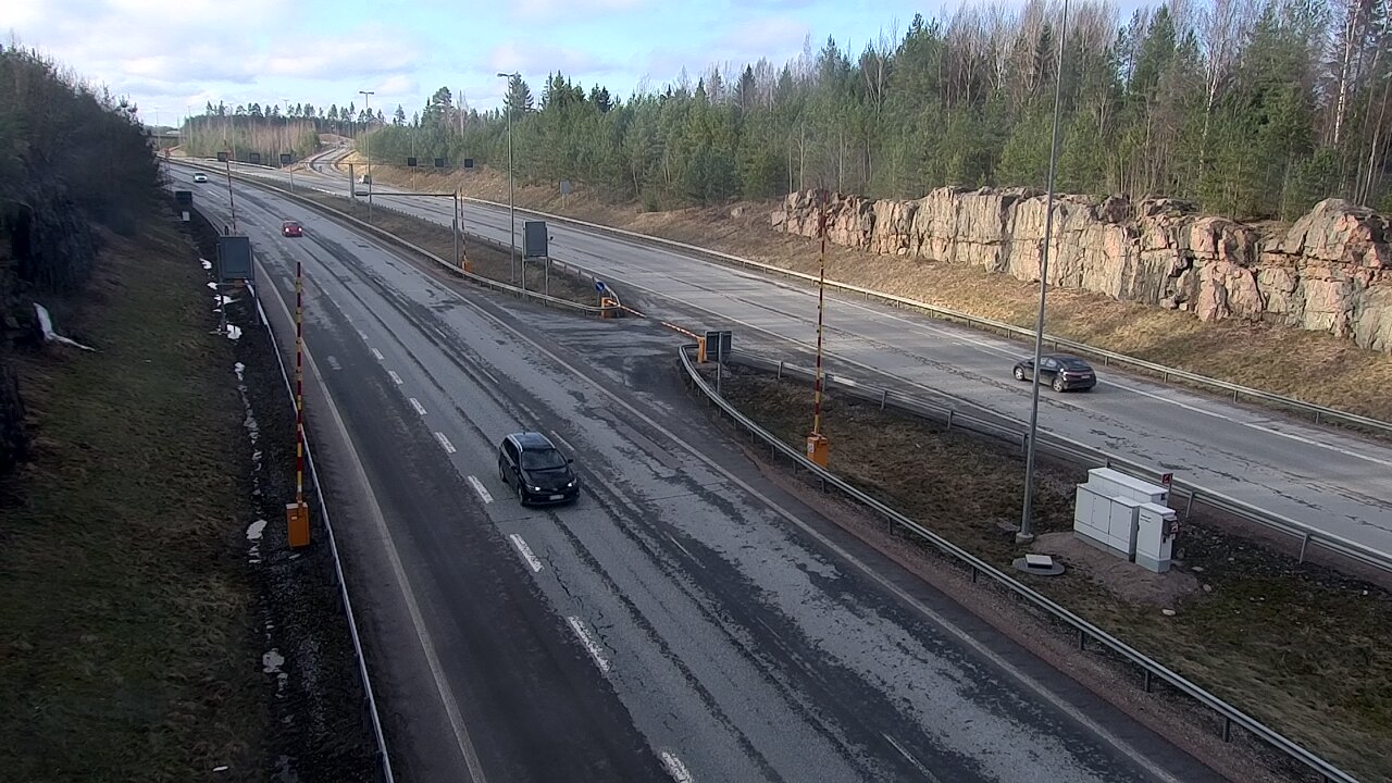 Weather Camera Image Road 1 Lohja, Tervakorpi, puomi länsi, Lohja, Uusimaa