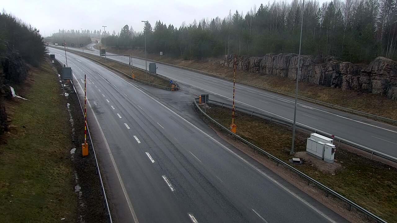 Weather Camera Image Road 1 Lohja, Tervakorpi, puomi länsi, Lohja, Uusimaa