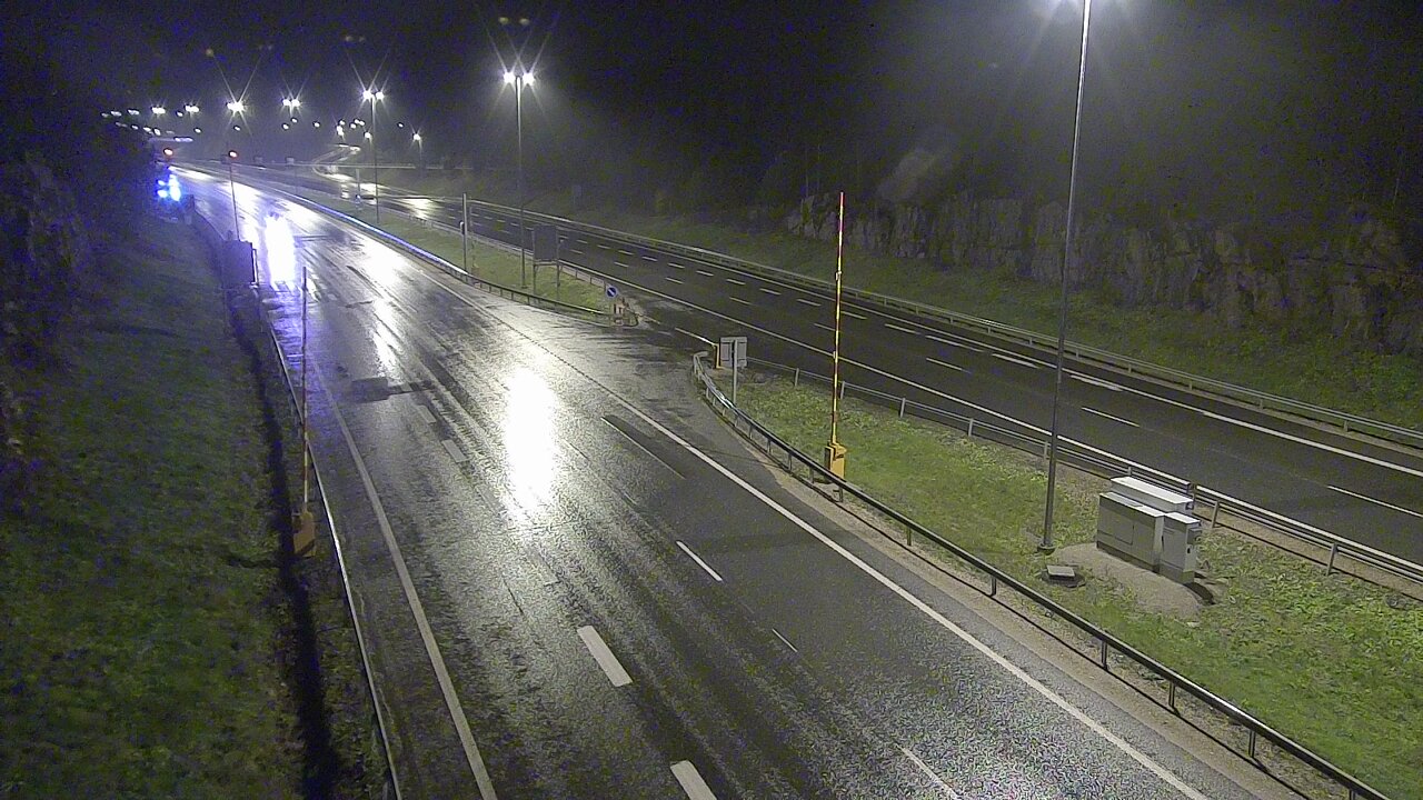 Kelikamerat Kuva Tie 1 Lohja, Tervakorpi, puomi länsi, Lohja, Uusimaa