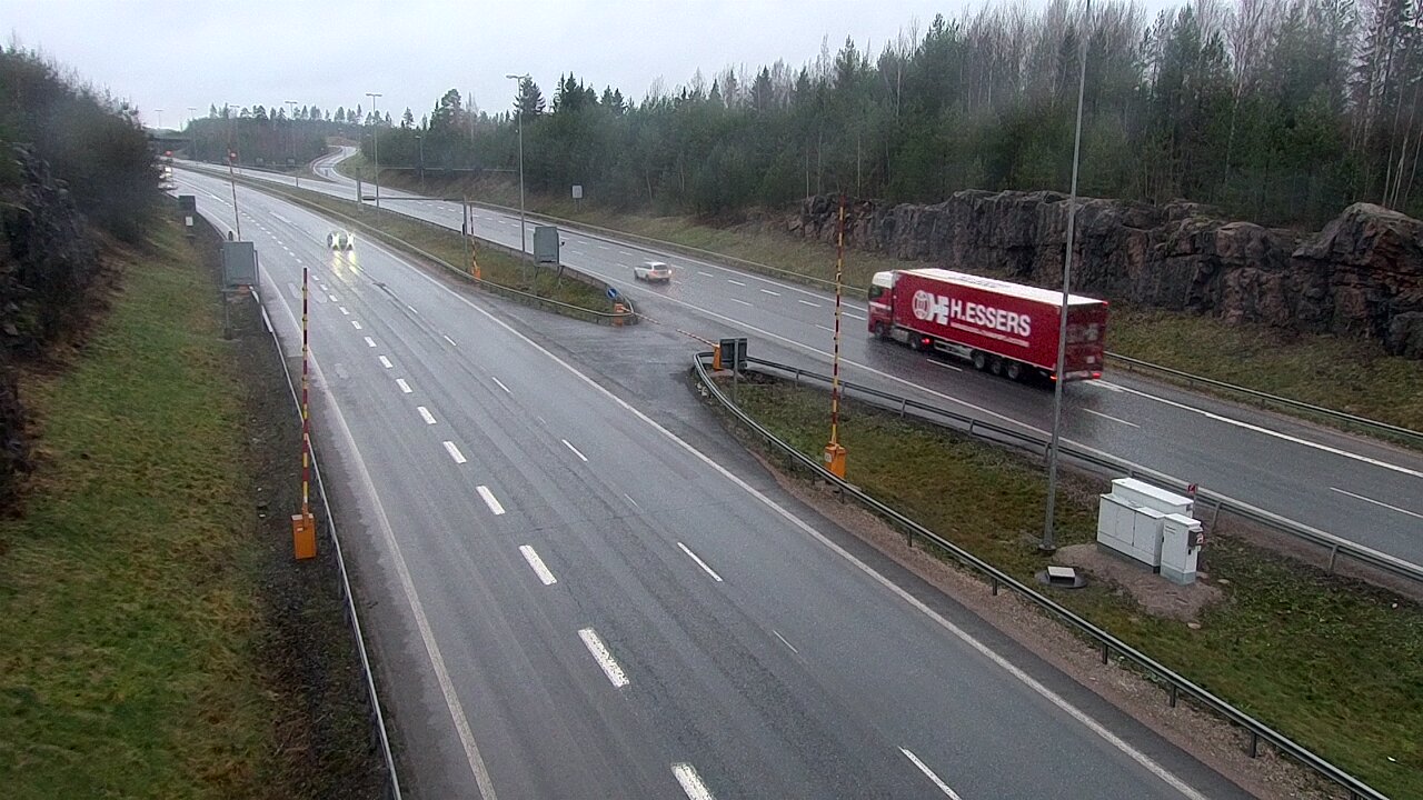 Weather Camera Image Road 1 Lohja, Tervakorpi, puomi länsi, Lohja, Uusimaa