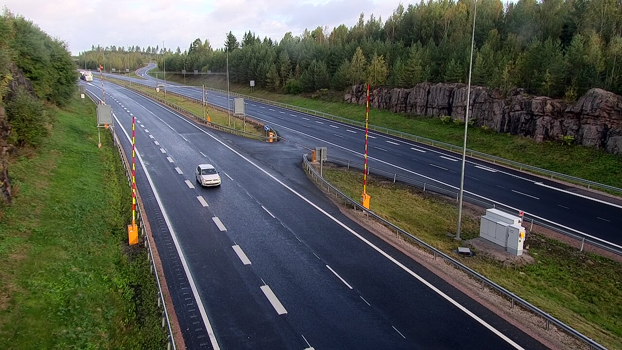 Weather Camera Image Road 1 Lohja, Tervakorpi, puomi länsi, Lohja, Uusimaa