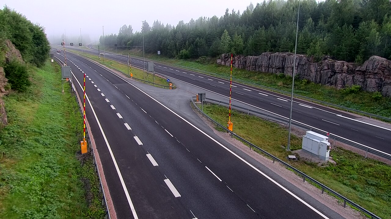 Weather Camera Image Road 1 Lohja, Tervakorpi, puomi länsi, Lohja, Uusimaa
