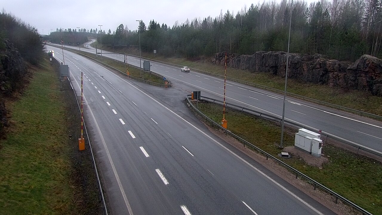 Weather Camera Image Road 1 Lohja, Tervakorpi, puomi länsi, Lohja, Uusimaa