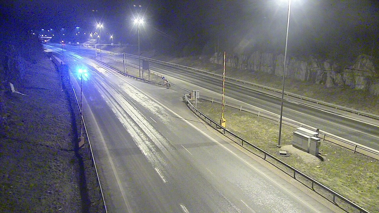 Kelikamerat Kuva Tie 1 Lohja, Tervakorpi, puomi länsi, Lohja, Uusimaa